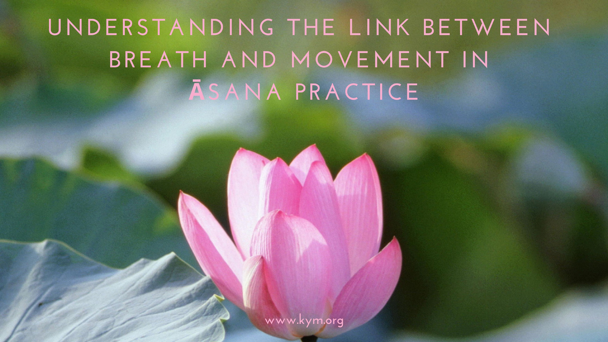 Understanding the Link between Breath and Movement in Āsana Practice