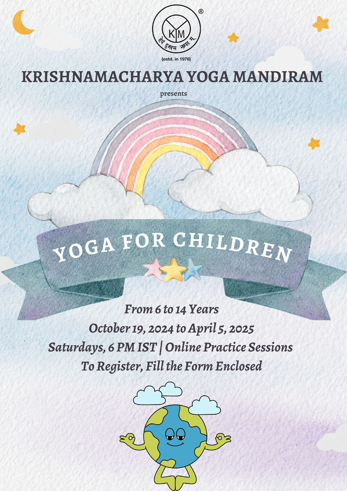 Yoga for Children (Online Sessions)